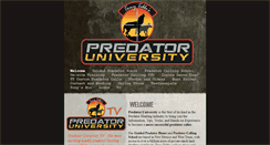 Desktop Screenshot of predatoruniversity.com